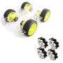 Mecanum Wheel Robot Kit 4WD Omnidirectional Wheels Smart Robot Car Chassis Kit
