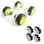 Mecanum Wheel Robot Kit 4WD Omnidirectional Wheels Smart Robot Car Chassis Kit