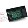 LCD Smart Digital Display 0~100% Adjustable 60a Pwm Dc Motor Speed Controller Timing Reversible Remote Control 12v 24v 36v 48v