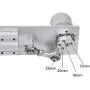 Bemonoc DIY Design DC 24V High Speed 500Rpm Linear Actuator Reciprocating Motor Stroke 12/16/20/25mm