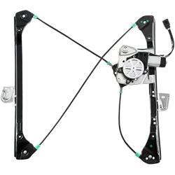 A-Premium Power Window Regulator with Motor Replacement for Oldsmobile Alero Pontiac Grand Am 1999-2005 Front Driver Side 4-Door