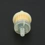 VizGiz 3 Pack Universal Gaso line Gas Petrol Inline Oil Tank Liquid 1/4 Inch 0.5MM 0.6MM Fuel Filter Filters for Kawasaki Kohler Briggs & Stratton Small Engine ATV Scooter Motorcycle Lawn mowers