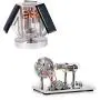 Sunnytech Mini Solar Vertical Mendocino Motor Magnetic Levitating Educational Model Hot Air Stirling Engine Motor Model Educational Toy QZ08A-SC001