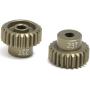 Vehicles-OCS Aluminum Alloy Durable 18T-30T Replacement Drift Motor Pinion Gears Hardcoated Hole Model Parts Hobby RC Car Teeth Vehicles-OCS - (Color: 23T)