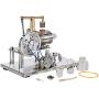 PUOSUO Hot Air Stirling Motor Power Generator Alpha Engine Model Educational Physics Experiment Kit(B)