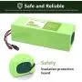 H HAILONG Ebike Battery 48V 20000mAh Ebike Battery/36V 8Ah 12Ah 48V 12Ah Electric Bike Lithium Ion Battery with 2Ah Charger for 350W 450W 750W 500W 800W 1000W Electric Bicycle Motor…