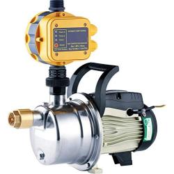 TDRFORCE 3/4 HP Water Pressure Booster Pump 110V Inline Water Transfer Pump Automatic Self Priming Irrigation Pump Shallow Well Jet Pump Household Booster Pump