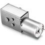 uxcell DC 3V 3RPM Worm Gear Motor 6mm Shaft High Torque Turbine Reducer