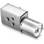 uxcell DC 12V 65RPM Worm Gear Motor 6mm Shaft High Torque Turbine Reducer