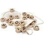 Play I Do Alphabet Lacing Beads for Toddlers - Lacing Toy to Develop Fine Motor Skills and Teach ABC