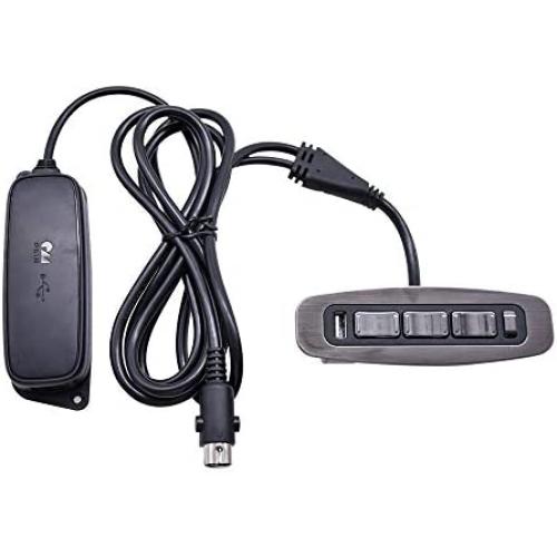 7 Pin 7 Button Hand Controller Electric Power Switch Handset for Recliner and Lift Chair Replacement Parts with USB Control 3 Actuators