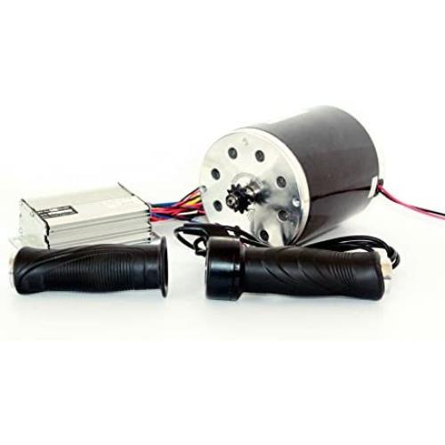 L-faster 36V48V 800W Electric Brush DC Motor Kit Electric Scooter E300 Conversion Kit Electric Motorcycle MX650 Replacement Engine Update