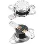uxcell KSD301 Thermostat 40°C/104°F 10A Normally Open N.O Adjust Snap Disc Temperature Switch 2pcs