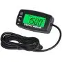 Runleader Digital Maintenance Tach/Hour Meter,Backlight Display,Battery Replacement for Small Gas Engine,Used on Riding Lawn Tractor Generator Compressor Chainsaws Outboard Motor Pressure Washers.