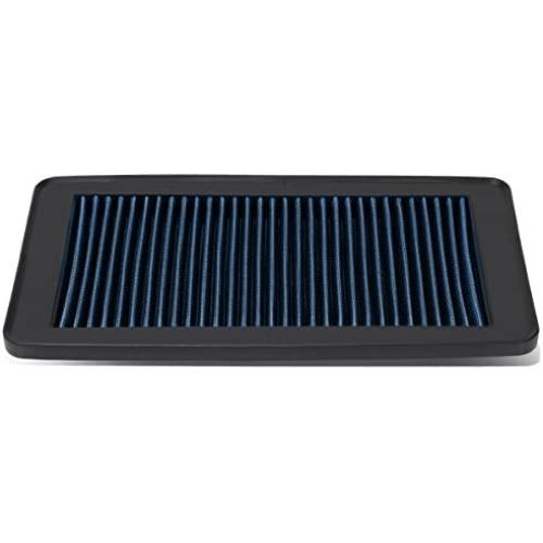 DNA Motoring AFPN-037-BL Clean Air Washable Drop In Panel Air Filter Enhance Engine Performance Power & Acceleration Improve [Compatible with 09-15 Honda Odyssey Pilot]