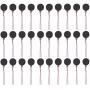 AEDIKO 30pcs 10mmx3mm Mini Vibration Motors DC 3V 12000RPM Self Adhesive Flat Coin-Button Motors for Mobile Cell Phone Pager Tablet Household Appliances