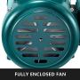 Mophorn Electric Motor 2Hp 143 5T Frame Single Phase Motor 1800 RPM 60Hz Air Compressor Motor AC 115V 230V Suit for Agricultural Machinery and General Equipment