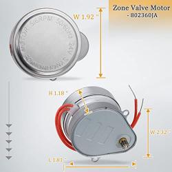 Lunarlipes 802360JA Zone Valve Motor Compatible with Honeywell Motor Used in V8043 - V8044, 24V