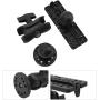 Fish Finder Mount, Black Marine Electronic Fish Finder Bracket Base Plate Kit RAM‑B‑111U Replacement for ECHOMAP Boat/Yacht Spare Parts