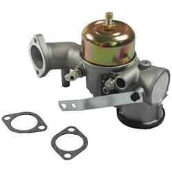 CARMOCAR Carbhub 491026 Carburetor replacement for Briggs & Stratton 12HP Engine Motor Snapper Mower Carb Replaces Part # 491031 490499 281707 281707 391788 393302