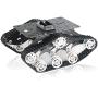 Professional TS300 Shock Absorption Robot Tank Chassis with Suspension Supporting Holder for Arduino Raspberry pie, RC Tracked Model with 2pcs DC Encoder Motor by Remote Control Monitor STEAM Teaching