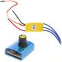 Davitu Motor Controller - Motor Speed Controller DC 12V 30A High-Power Brushless 3-phase Regulator PWM Motor Speed Controller with Start Stop Switch
