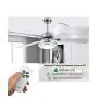 Smekitlly Universal Ceiling Fan Remote Control Kit with Light Dimmer for Hampton Bay, Hunter, Harbor Breeze, Westinghouse, FAN28R FAN-53T 2AAZPFAN-53T KUJCE9103 FAN-11T K- 53T UC7030T