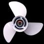 Boat Motor Aluminum Propeller 13 1/4x17-K for Yamaha 60HP 70HP 75HP 80HP 85HP 90HP 115HP 130HP Outboard Engine 6E5-45945-01-00,6E5-45945-01-EL 13.25x17