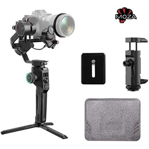 MOZA AirCross 2 Pro 3-Axis Handheld Gimbal Stabilizer with iFocusM Follow Motor and ARCA Quick Shoe, Compatible DSLR and Mirrorless Camera