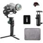 MOZA AirCross 2 Pro 3-Axis Handheld Gimbal Stabilizer with iFocusM Follow Motor and ARCA Quick Shoe, Compatible DSLR and Mirrorless Camera