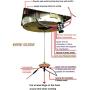 DDJ100 5m Remote Controller Lowering Hoist System Crystal Chandelier Lifter, Electric Motor Villas Pendant Lamps Lifters, 110V-120V Winch Lighting Lifting (With control), Grat, 12.99 x H2.36
