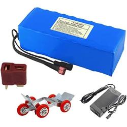 Wnicek 36V 10000mAh 10S 3P E-Bike Lithium Battery 36V Li-ion Cell Pack for 200W 250W 350W 500W 750W Motor for E-Scooters Electric Tools Electric Wheelchairs with Charger
