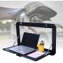 yeshine RV Table RV Foldable Picnic Table Motorhome RV Folding Wall Table，RV Folding Wall-Mounted Drop-Leaf Table External Lockable Wall Table Aluminium Alloy Floating Wall Table For Campervan Trailer