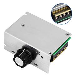 4000W Electronic Voltage Regulator Motor Thermostat Controller, High Power Motor Speed Control Regulator, AC 220V SCR Speed Controller Motor Electronic Voltage Regulator