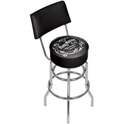 Trademark Gameroom Ford Swivel bar Stool with Back - Vintage 1903 Ford Motor Co