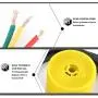 1pc 10A Cable Float Switch Liquid Fluid Water Level Controller Sensor Water Level Switch for Diving Garden Pumps(2m)