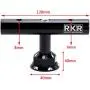 Motorcycle Center Nut Extension Bracket Set GPS Navigation Phone Holder for Kawasaki Ninja 400 Z400 (Black)