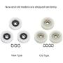 SH-RuiDu 3PCS Nylon Drive Gear 36T Planetary Gears E-Bike Wheel Hub Motor Planetary Gears W/Bearing Equipment Tool Accessory