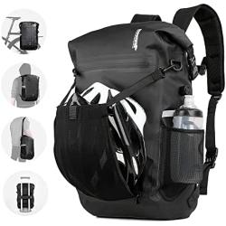 Rhinowalk Bike Pannier Bag 22L Waterproof Bicycle Bag Motor Pannier Backpack Shoulder Bag Laptop Pannier Travel Bag Professional Cycling Accessories