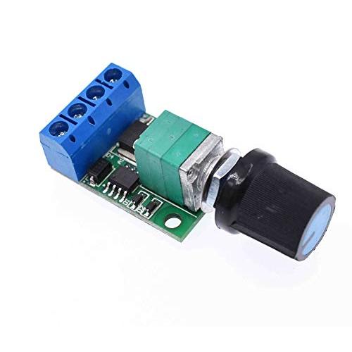 DC Motor Speed Control Potentiometer Governor PWM Regulation Board LED Dimming 10A 5V-16V High Linearity Band Switch Module