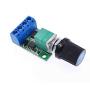 DC Motor Speed Control Potentiometer Governor PWM Regulation Board LED Dimming 10A 5V-16V High Linearity Band Switch Module