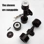 Dual Motor Set for Electric Skateboard 90mm Powered 10S 36V DIY Brushless Hub Motor Kit for Longboard Upgraded 77kv 400W 30 mph top Speed Skateboarding Equipment
