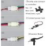 OVNSHVN Electric Bike Controller 48V 1000W Brushed Controller Electric Bicycle E-Bike Scooter Motor Brush Speed Controller Accesso silver