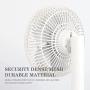 WACZJ Portable Fan Personal Fan Without Battery USB Powered 4 Speed Nergy Efficient Wind Speed for Office Table Bedroom Kitchen