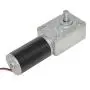 AZSSMUK DC Worm Gear Motor 12V 200RPM Self-Locking Reversed Mini Turbine Geared Carbon Brush Motor Speed Adjustable All Metal Gears