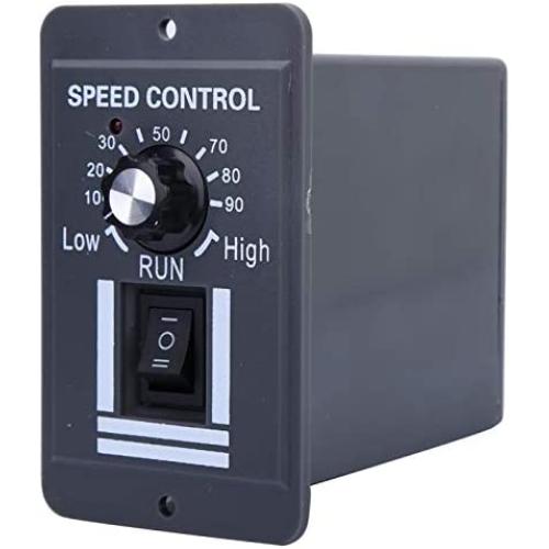 FTVOGUE Motor Speed Controller CW CCW Adjustable Speed with Switch Controller DC Motor Governor DC12V-60V 10A,Module