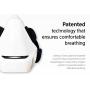 AIRPROM, Wearable air purifier mask, electric mask, H13 grade HEPA filter mask, Multi-use mask, Comfortable mask, Made in Korea