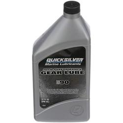 MERCURY QUICKSILVER 32oz HIGH PERFORMANCE GEAR LUBE & PUMP KIT: FITS MOST OUTBOARDS STERNDRIVES OUTDRIVES LOWER UNITS