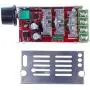 KNACRO 12V Motor Speed Controller,DC Motor Driver Board for Brush Motor 7V-60V 20A 420W PWM Control 12V 24V 36V 48V Regulator Cooling Fans Dimmer Governor Pulse Width Modulator with Adjust Knob