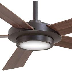 Minka-Aire F745-ORB Sabot 52 Inch Ceiling Fan with Integrated LED Light and DC Motor in Oil Rubbed Bronze Finish